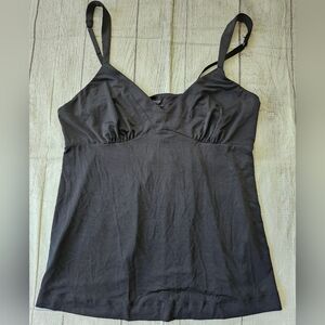 Soma Intimates Size Large Black Leila Cami Adjustable Straps New w/ Tag Soft